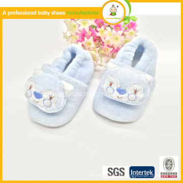 2015wholesale kids first walking animal pattern algodão high quality baby shoes